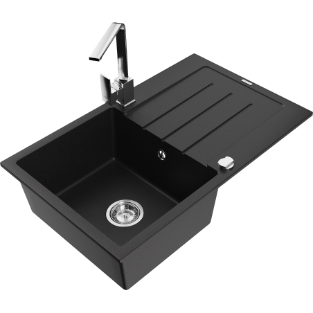 Mexen Bruno гранитна мивка с 1 камера с дъска за отцеждане и кухненски