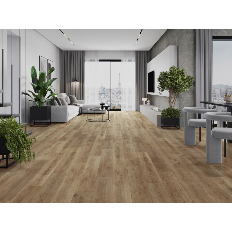 Mexen Spirit Lake проба от винилови панели LVT Dryback 2,5 мм, PVC основа, 4 V-фуга, дъб