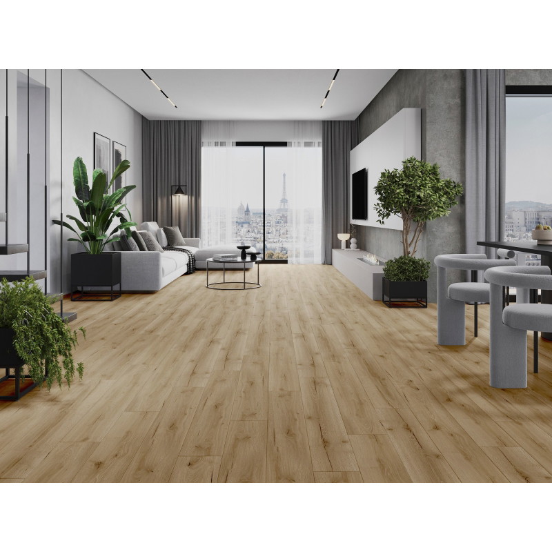 Mexen Buffalo образец на винилови панели LVT Dryback 2,5 мм, PVC основа, 4 V-фуга, дъб