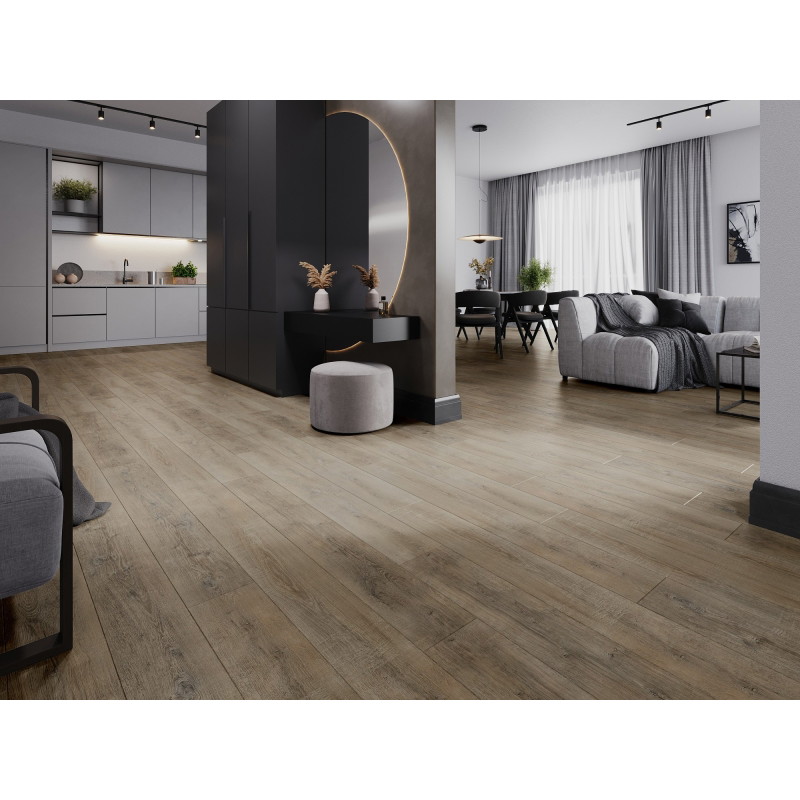 Mexen Casa Grande проба на винилови панели LVT Dryback 2,5 мм, подложка PVC, 4 V-фуга, дъб
