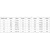 Mexen Linea плъзгащи се душ врати 100 см, прозрачни, черни - 8E1-100-000-70-70