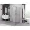 Mexen Exo-B Duo 3S душ кабина 3-стенна с врата 90 x 80 см, прозрачна, хром