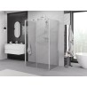 Mexen Exo-B Duo 3S душ кабина с 3 стени, отваряща се 80 x 85 см, прозрачна,