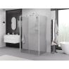 Mexen Exo-3S душ кабина 3-стенна панта 70 x 85 см, прозрачна, хром - 814-070-085-01-00-3S