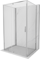 Mexen Exo-R 3S триизмерна душ кабина с отварящи се врати 90 x 70 см, прозрачна,