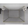 Mexen Exo-R 3S душ кабина 3-стенна с отваряеми врати 155 x 90 см, прозрачна,