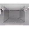 Mexen Exo-3S тристенна плъзгаща се душ кабина 120 x 70 см, прозрачна, хром