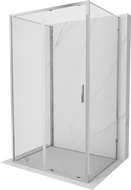Mexen Exo-S 3S душ кабина 3-стенна плъзгаща се 150 x 75 см, прозрачна, хром