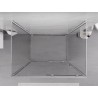 Mexen Exo-S 3S 3-стенна плъзгаща се душ кабина 105 x 90 см, прозрачна, хром