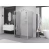 Mexen Exo-3S 3-стенна плъзгаща се душ кабина 105 x 120 см, прозрачна, хром
