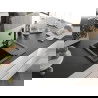 Mexen Enzo гранитна кухненска мивка с 1 корито с отцедник и кухненски смесител Duero, черен/златен металик - 6506-75-671600-70-?