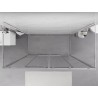 Mexen Exo-S Duo 3S душ кабина 3-стенна плъзгаща се 180 x 70 см, прозрачна, хром