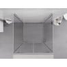 Mexen Exo-3S душ кабина с 3 стени 120 x 120 см, прозрачна, хром - 8182-120-120-01-00-3S