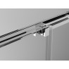 Mexen Exo-3S 3S душ кабина 3-стенна плъзгаща се 85 x 80 см, прозрачна, хром