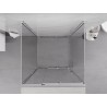 Mexen Exo-3S 3S душ кабина с 3 стени, плъзгаща се, 95 x 95 см, прозрачна, хром