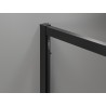 Mexen Exo-3S 3S душ кабина 3-стенна плъзгаща 100 x 75 см, прозрачна, черна