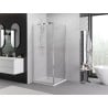 Mexen Exo плъзгаща се душ кабина 85 x 85 см, прозрачна, хром - 8153-085-085-01-00