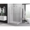 Mexen Exo-3S разтегаем душ кабина 100 x 95 см, прозрачна, хром - 8153-100-095-01-00