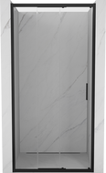 Mexen Exo-3S плъзгаща се душ кабина 100 см, прозрачна, черна - 8153-100-000-70-00