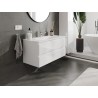 Mexen Orio шкаф за баня 100 см с мивка Vela, 2 чекмеджета, бял гланц - 91A10-10047-2-BFF00-W23M00