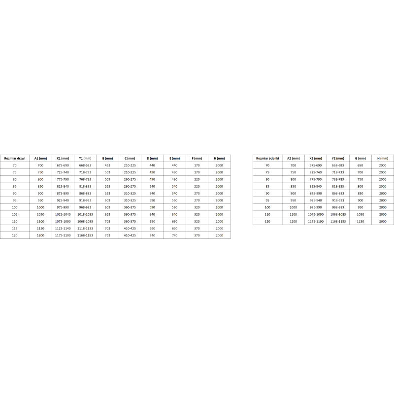Mexen Mist T душ кабина с отваряемо дясно крило 100 x 70 см, черна решетка,