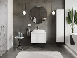 Mexen Orio шкаф за баня под умивалник 70 см, 2 чекмеджета, бял мат - 91A10-07047-2-BFF01