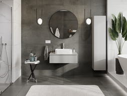 Mexen Orio шкаф за баня под умивалник 80 см, 1 чекмедже, сив мат - 91A10-08023-1-BF62