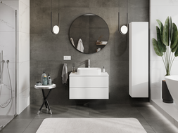 Mexen Orio шкаф за баня под умивалник 80 см, 2 чекмеджета, бял мат - 91A10-08047-2-BFF01