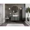 Mexen Orio шкаф за баня под мивка 100 см, 1 чекмедже, графит мат - 91A10-10047-1-BF66