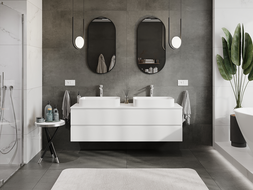 Mexen Orio шкаф за баня под мивка 160 см, 2 чекмеджета, бял мат - 91A10-16047-2-BFF01