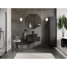 Mexen Rivel баня шкаф под мивка 70 см, 1 чекмедже, рифеловано, графит мат - 91A20-07023-1-BF71