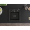 Mexen Vito гранитна кухненска мивка с 1 отделение с кухненски смесител Telma,