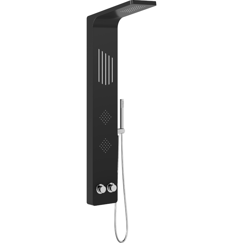 Mexen Navas душ панел, черен - 7627-02-70