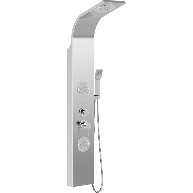 Mexen Gros душ панел, хром - 7619-03-00