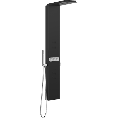 Mexen Omar панел за душ, черен - 7610-03-70