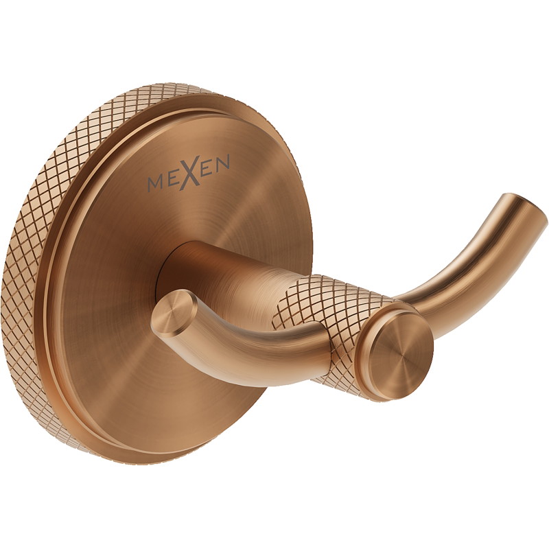 Mexen Gravo двойна кука за кърпа, четкана мед - 70A93012-65