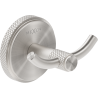 Mexen Gravo двойна кука за кърпи, матиран никел - 70A93012-97