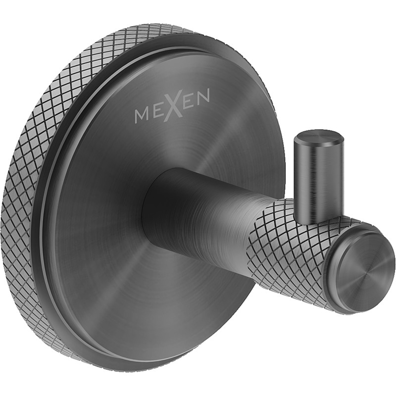 Mexen Gravo кука за кърпи, четкано сиво - 70A93011-66