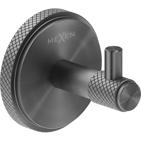 Mexen Gravo кука за кърпи, четкано сиво - 70A93011-66