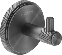 Mexen Gravo кука за кърпи, четкано сиво - 70A93011-66