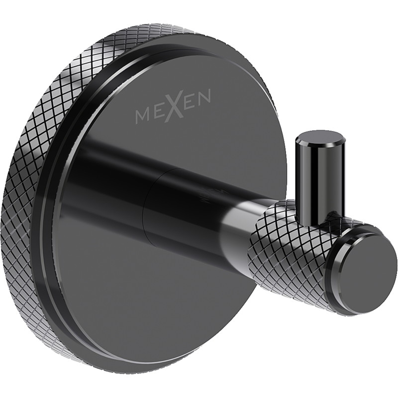 Mexen Gravo кука за кърпа, черен хром - 70A93011-73