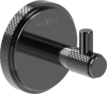 Mexen Gravo кука за кърпа, черен хром - 70A93011-73