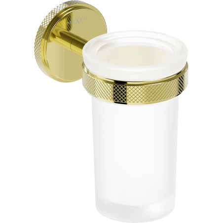 Mexen Gravo чаша за четки за зъби, златна - 70A93051-50