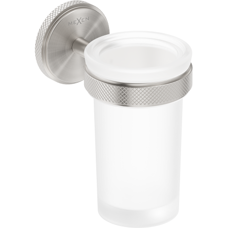 Mexen Gravo чаша за четки за зъби, матиран никел - 70A93051-97