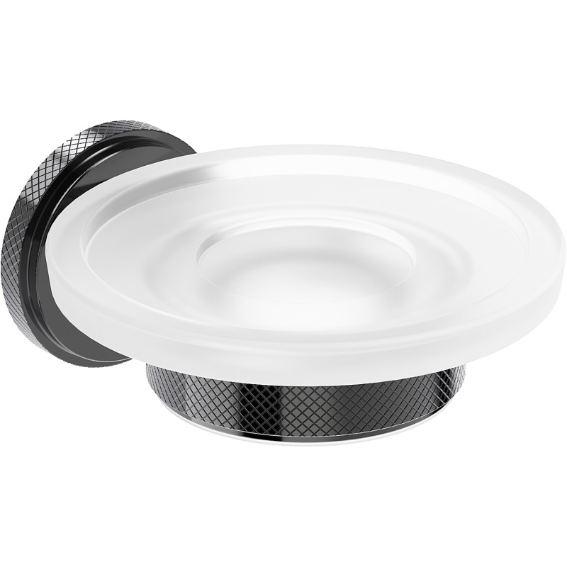 Mexen Gravo mydelniczka, черен хром - 70A93055-73