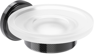 Mexen Gravo mydelniczka, черен хром - 70A93055-73