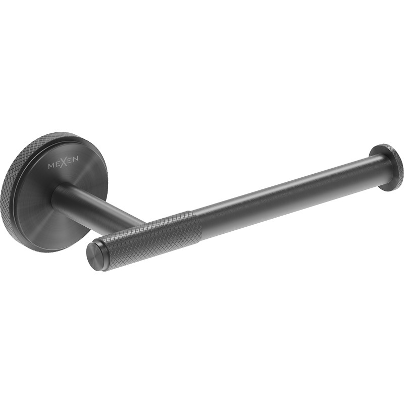 Mexen Gravo държач за тоалетна хартия, мат сив - 70A93025-66