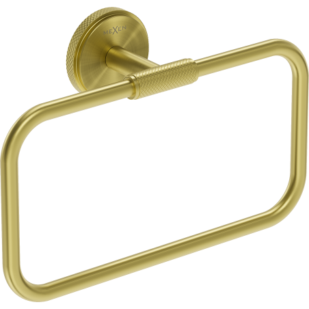 Mexen Gravo закачалка за кърпи, златен мат - 70A93031-55