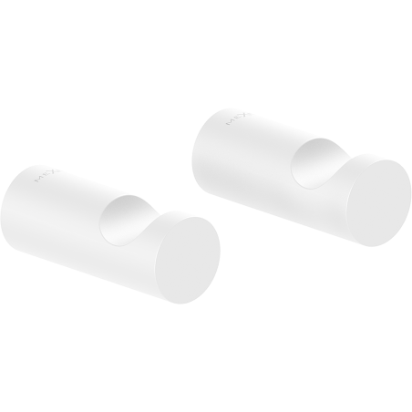 Mexen Loop кука за хавлия (2 бр.), бял - 70A71010-20