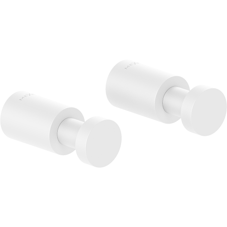 Mexen Loop кукичка за кърпа (2 бр.), бял - 70A71011-20